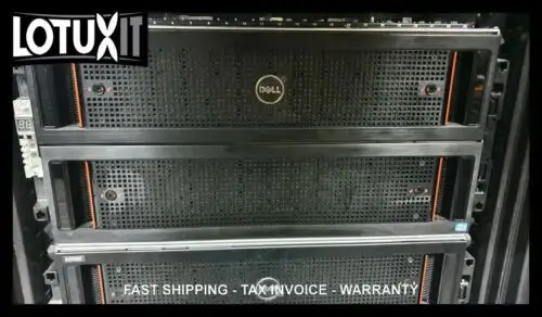 Dell Compellent Scv2080 336Tb 84 Disk Array 8Gb Fc San Scos 7.5 84X 4Tb Sas