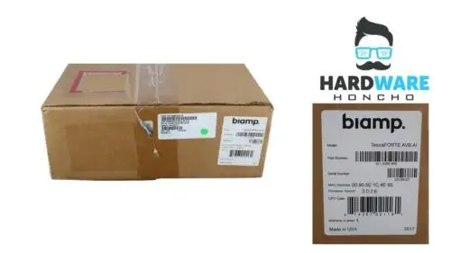 Biamp Tesirafort√© Avb Ai Fixed I/O Dsp - 911.0396.900