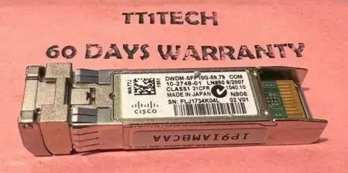 Dwdm-Sfp10G-60.61 10G Dwdm Sfp+ 1540.56Nm 40Km Dom Sfp 10-2747-01 Transceiver