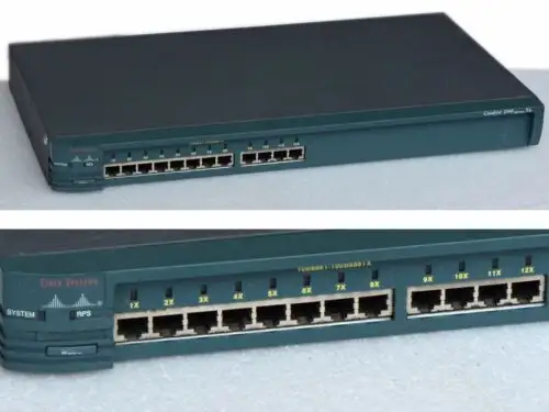 Cisco Systems Catalyst2900 Ws-C2912-Xl-En 12Xport 10/100 Lanswitch #B83_Sep17