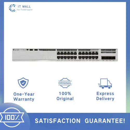 Brand C9200L-24P-4G-E Catalyst 9200L 24 Ports Full Poe+ 4X1G Uplink Switch
