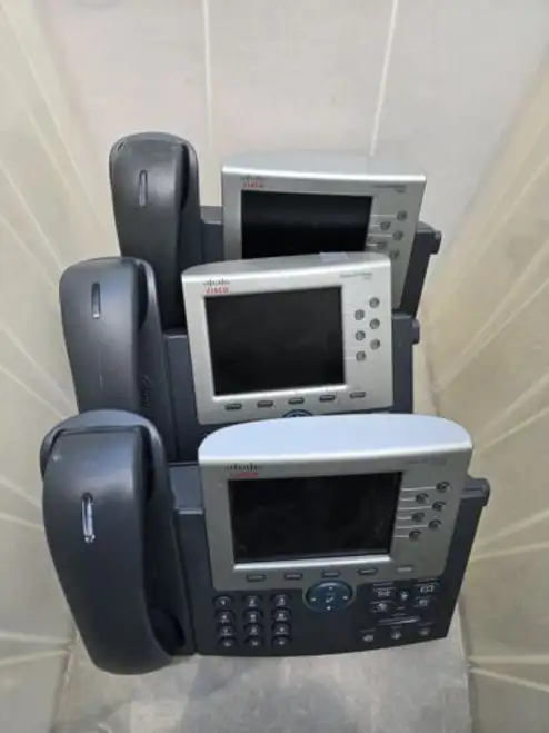 Cisco Cp-7965 G Unified Ip Phone Business Telephone With Handset