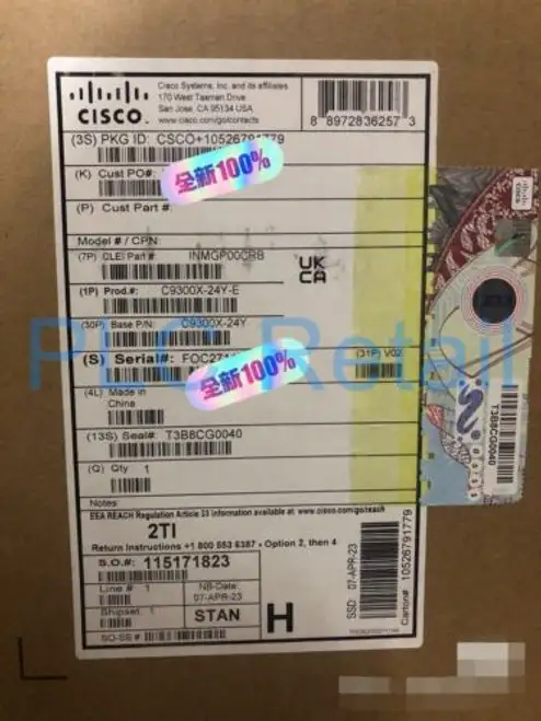 New Cisco C9300X-24Y-E Module Fast Delivery