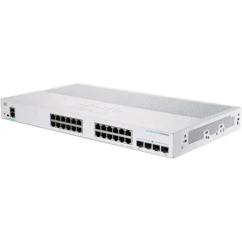Cisco 350 24-Port Gigabit Ethernet Managed Switch Silver (Cbs35024T4Xna)