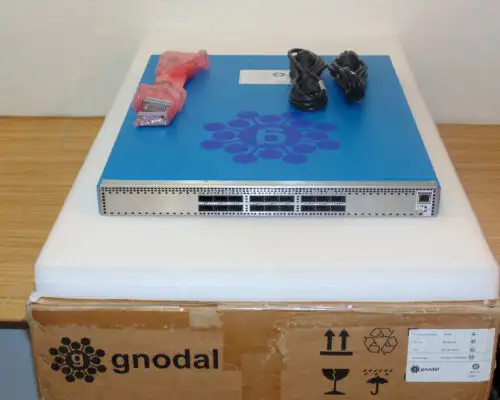 New Gnodal Gs0018 Switch 18 Qsfp 40Gbe 2Xpsu Better Than Cisco Nexus -