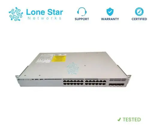 Cisco C9200L-24T-4G-E Catalyst 9200L 24-Port 4X1G Uplink Switch-Lifetime Wrnty
