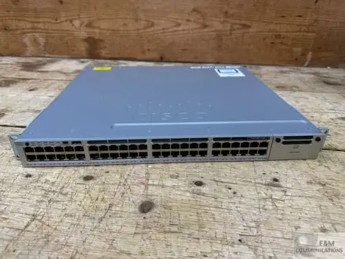 Ws-C3850-48P-L Cisco 48-Port 10/100/1000 Poe+ Switch 715Wac Ipmw700Arb