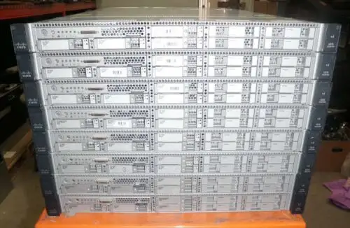 Lot Of 8-Cisco C220 M3 1U Server-2X Xeon E5-2650 V2 Eight Core 2.6Ghz-128Gb