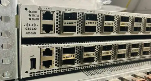 Cisco Ncs-5502 Ncs5502 Fixed 48X100G Fully 4 Power Supplies 3 Fans.