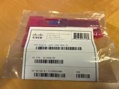 Qsfp-100G-Er4L-S Brand Sealed Package