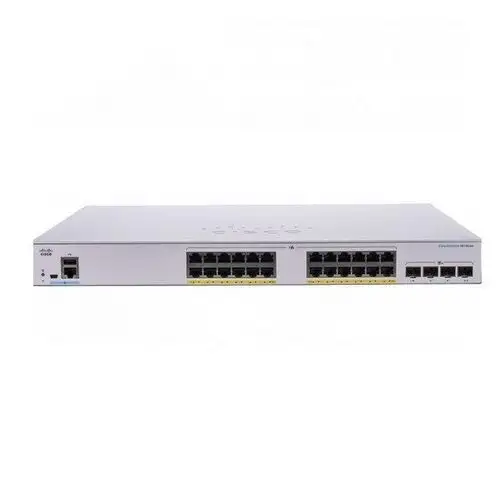 Cisco (Cbs350-24Fp-4X-Au) Cbs350 Managed 24-Port Ge Full Poe 4X10G Sfp+