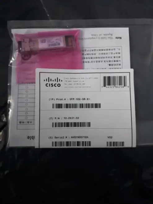 10 X Cisco Sfp-10G-Sr-X 10Gbase-Sr 10Gbase-Sw Otu2/Otu2E Module (Brand )