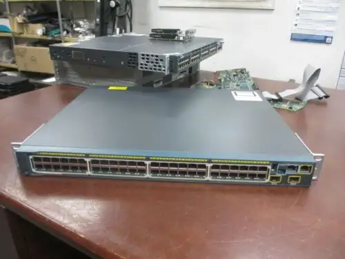 Cisco Ws-C2960S-48Fpd-L V03 48 Port Poe+ 10G Managed Switch W/ Ears