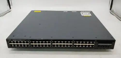 Cisco Ws-C3650-48Pd-L 48-Port Poe+ 2X10G Uplink Network Switch *Cosmetics*