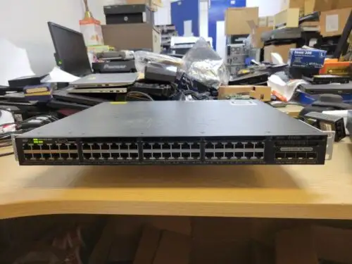 Cisco Catalyst Ws-C3650-48Tq-E V03 + Rack Plates