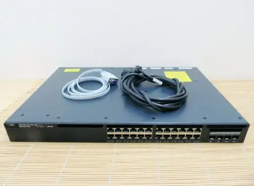 Cisco Ws-C3650-24Pdm-S 24 10/100/1000 Ethernet Poe+ 2X10G Uplink Ip Base Feature-
