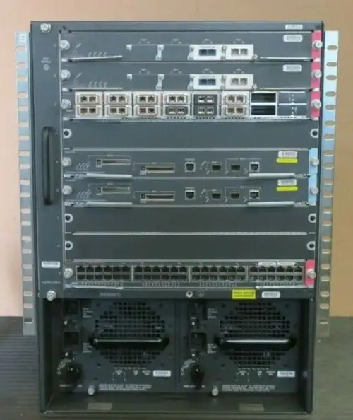 Cisco Ws-C6509-E + 2X Sup720-3B + 1X X6748-Ge-Tx + 1X X6716-10Ge + 2X X6704-10Ge