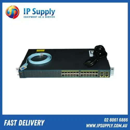 Cisco Ws-C2960-24Tc-S 24-Port Fast Ethernet Switch 1Yrwty Taxinv