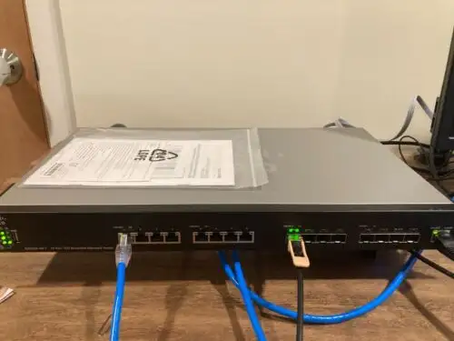 Cisco Sx550X-16Ft 16 Port 10G Gigabit Layer 3 Stackable - Working (Read Desc)