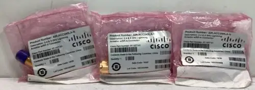 Lot Of 3 Cisco Aironet Lightning Arrestor (Air-Acc245La-N)