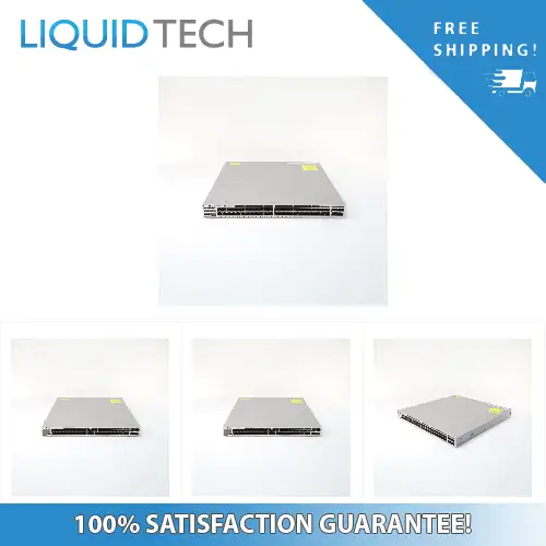 Cisco Ws-C3850-48Xs-S 3850 10G Fiber Switch Ip Base Pwr-C3-750Wac-R 1453419