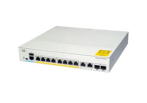 Cisco Catalyst 1000-8Fp-2G-L Network Switch 8 Gigabit Ethernet (Gbe) Poe+ Ports