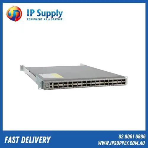 Cisco N9K-C9232C 32 Ports 40/100Gb Qsfp28 Switch W/ Dual Psu Rack Mount