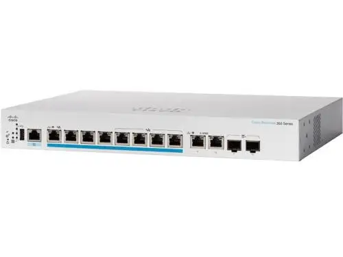 Cisco Business Cbs350-8Mp-2X Managed Switch | 8 Port 2.5Ge | Poe | 2X10G Combo |