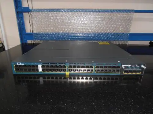 Cisco Ws-C3560X-48T-S 48 Port Gig Switch C3Kx-Nm-10G 2 C3Kx-Pwr-350Wac Ipserv.