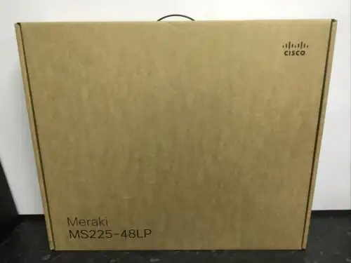 Brand Cisco Meraki Ms225-48Lp Cloud Switch Sfp+¬†Poe Boxed Unit