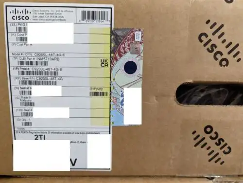 Genuine Cisco C9200L-48T-4G-E Network Essentials W/
