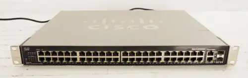 Cisco Sfe2010P 48 Rj45 Port 4 Sfp Port 10/100/1000 Networking Switch Poe
