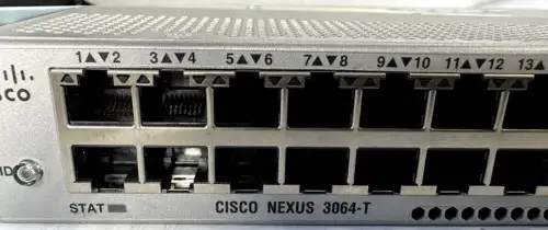 Cisco Nexus 3064-T N3K-C3064Tq-10Gt 48-Port Ethernet Switch W/ 4X Qsfp+ Ports