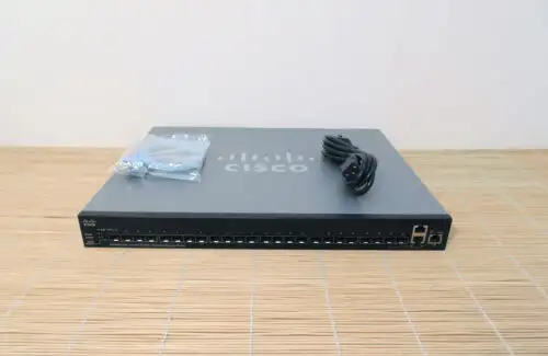Cisco Sg350Xg-24F-K9 24X10 Gigabit Ethernet Sfp+ 2 10G Copper/Sfp Combo+ Ports-