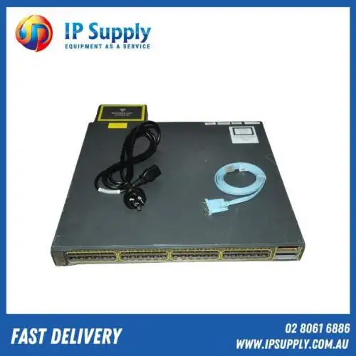 Cisco Ws-C3750E-48Fd-Ef 48-Port Poe Gige Stackable Switch 1Yrwty Taxinv