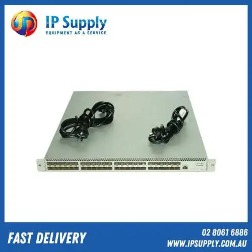 Cisco Meraki Ms420-48-Hw 48 Port 10Gbe Sfp+ Switch Claimed W/ Dual Psu Taxinv