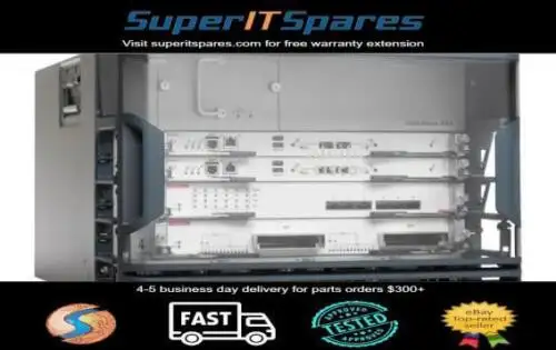 Cisco N7K-C7004 Nexus 7000 Series 4-Slot Chassis W 2X N7K-Ac-3Kw N7K-C7004-Fan