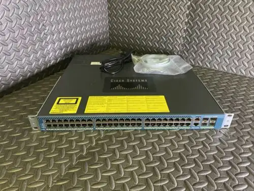 Cisco - Ws-C4948-S - Catalyst 4948 Ipb W/W 48-Port 10/100/1000+4 Sfp 1Ac