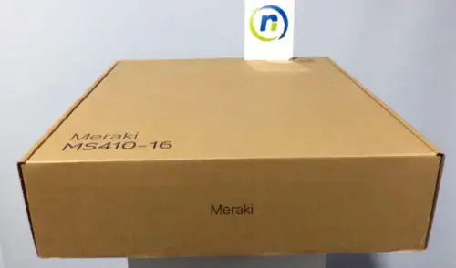 Cisco Meraki Ms410-16-Hw Ms410 16X 1Gb Fc Sfp 2X 10Gb Sfp+ Unclaimed Switch-1 Yr