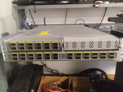 Cisco Nexus N5K-C5648Q 5648Q 36Xqsfp+ 40G Switch Vxlan 4X1100W Psu 3Xfans Rack