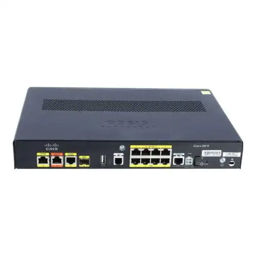 New Cisco C891F Ethernet Integrated Services Router (Wan/Lan)