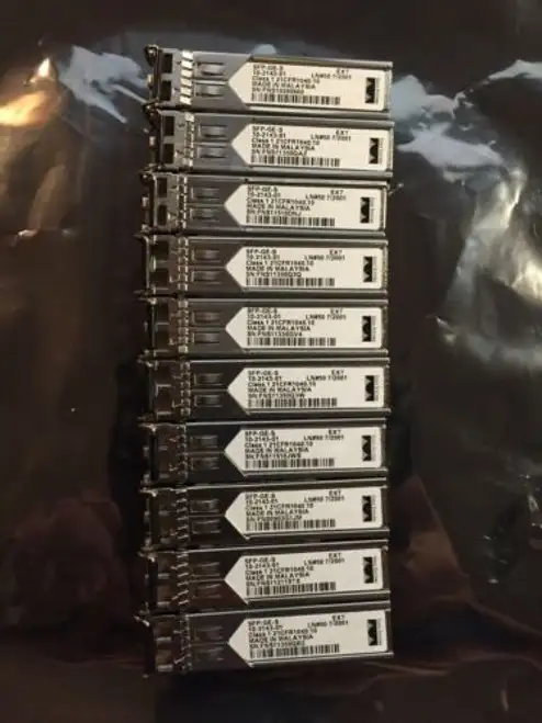 Cisco Sfp-Ge-S 10-2143-01 Transceiver Module (Lot Of 12)