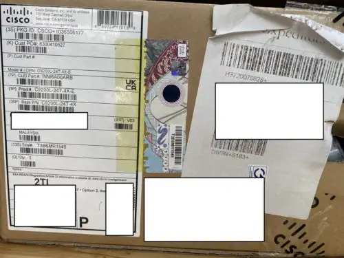 C9200L-24T-4X-E Cisco C9200L 24-Port Data 4X10G Uplink Network Essentials
