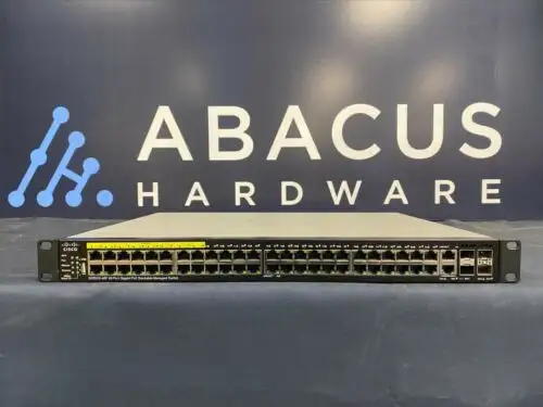 Cisco Sg550X-48P-K9 48-Port Gigabit Poe Stackable Managed Switch 1Yr