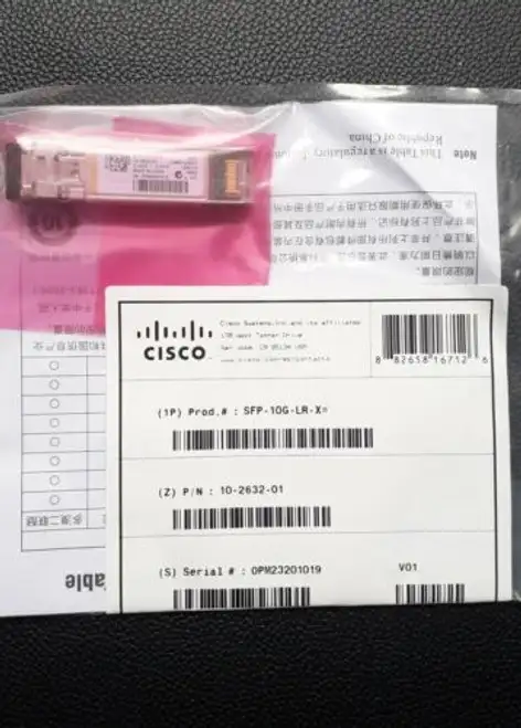 5 X Cisco Sfp-10G-Lr-X 10Gbase-Lr-X Transceiver Smf (Brand Sealed)
