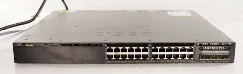 Cisco Catalyst-3650 Ws-C3650-24Pd-S 24 Rj45 Port 4 Sfp Port Networking Switch