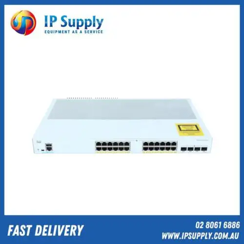 Cisco C1000-24P-4G-L 24 Port Ge Poe 4X1G Sfp Catalyst Switch ping