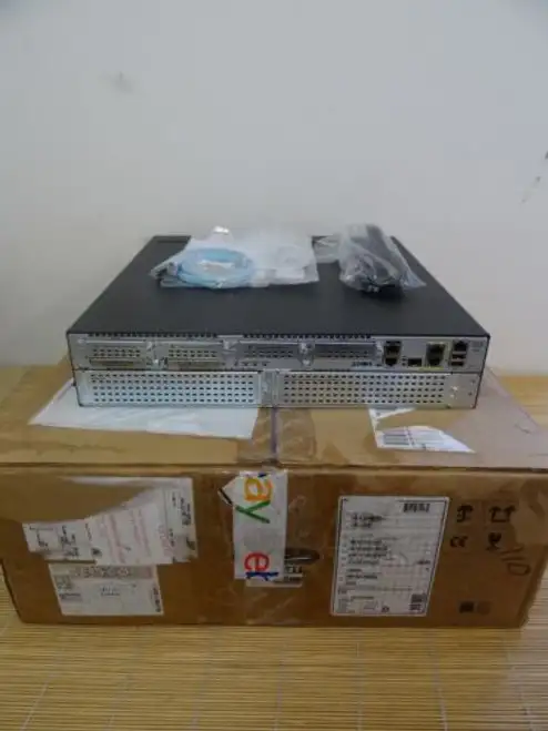 New Cisco C2921-Vsec/K9 Voice+Security Isr2 Uc Sec Data 2921-Vsec -