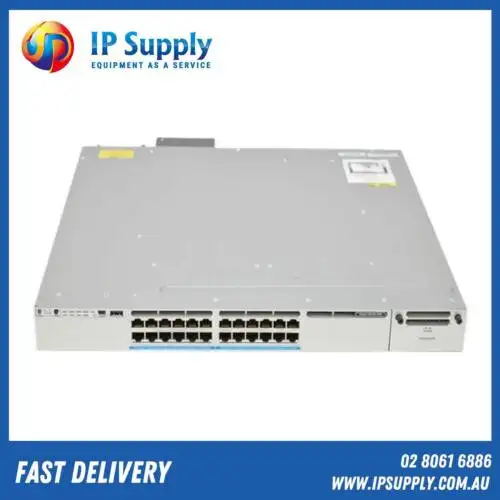 Cisco Ws-C3850-24Xu-L 24 Mgig Port Upoe Lan Base Switch W/ 1100W Ac Psu