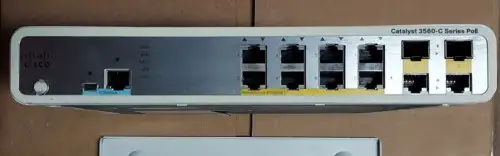 Cisco Catalyst Ws-C3560C-8Pc-S Switch 3560-C Series Rack Mount 1-Yr